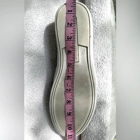 Michael Kors New York “Keaton” Black and White Leather upper white sole 9.5. VGC - Picture 12 of 16